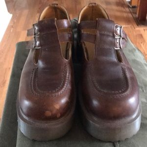 Dr Martens AirWair Brown Mary Janes UK 7 US 9
